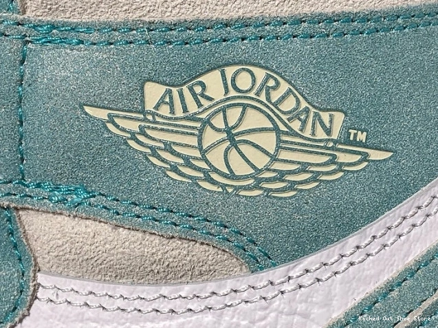 Kicked Out Shoe Store Jordan Turbo 555088-311 Retro Air Green 1 High OG 0812